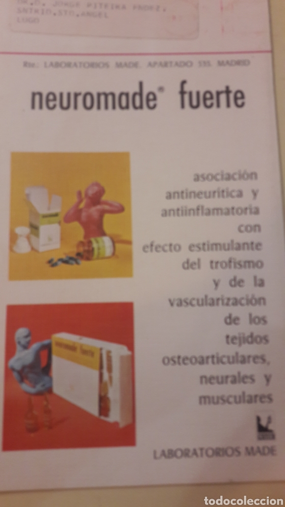 Postales: Medicamento neuromade C&aacute;psulas Made - Foto 1
