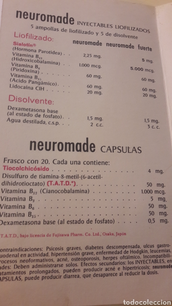 Postales: Medicamento neuromade C&aacute;psulas Made - Foto 2