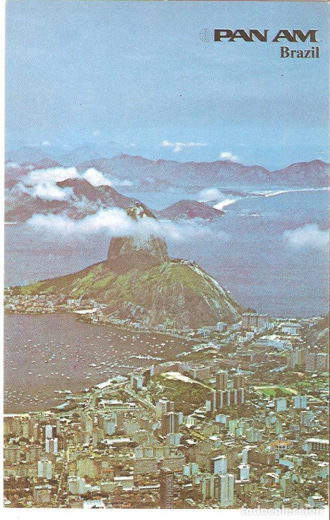 Postkarten: PUBLICIDAD, PAN AM, PAN AMERICAN WOLD AIRWAYS, BRAZIL, SIN CIRCULAR