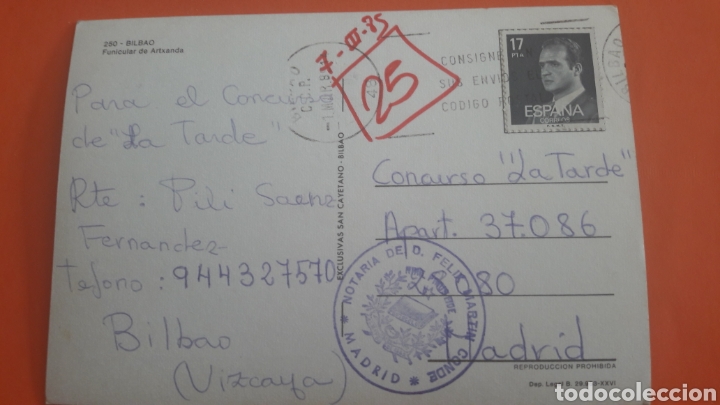 Postales: Concurso La Tarde Bilbao Funicular - Foto 2