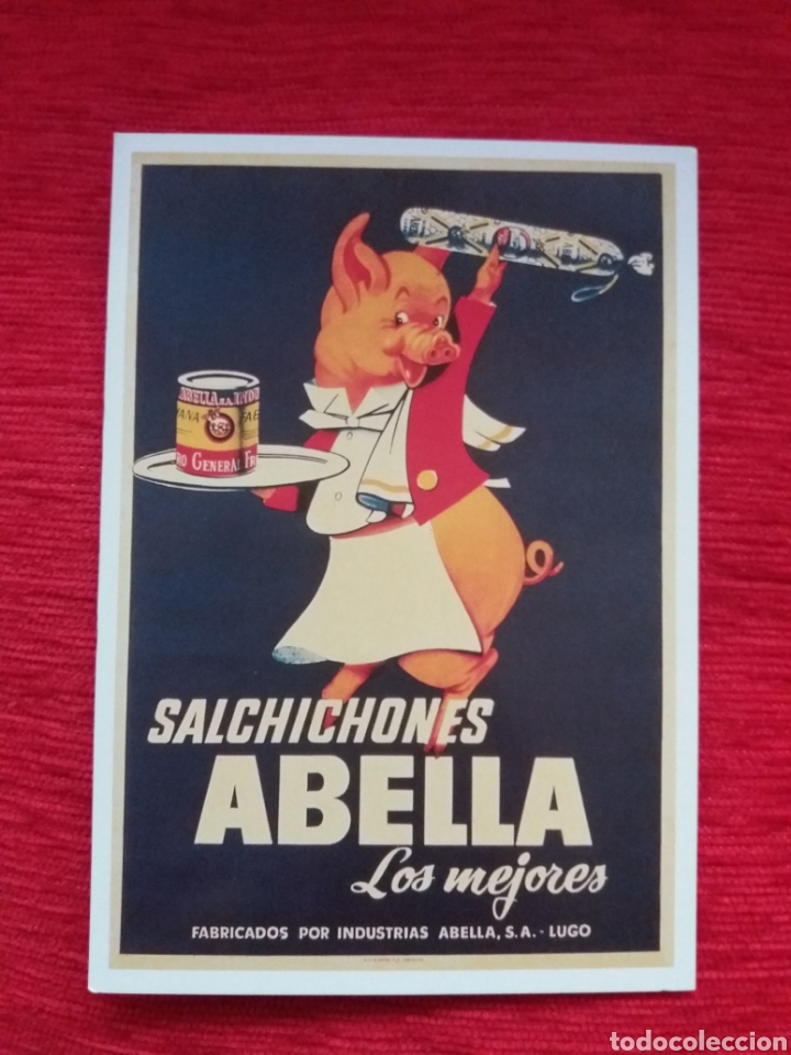Postales: SALCHICONES ABELLA - Foto 1