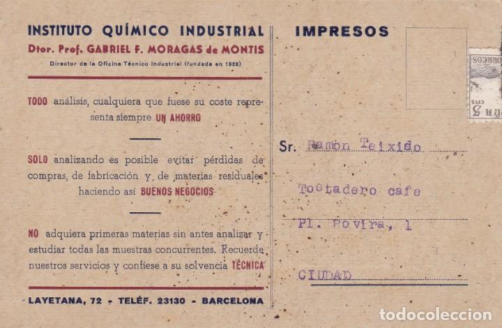 Postales: Instituto Qu&iacute;mico Industrial Barcelona - Foto 2