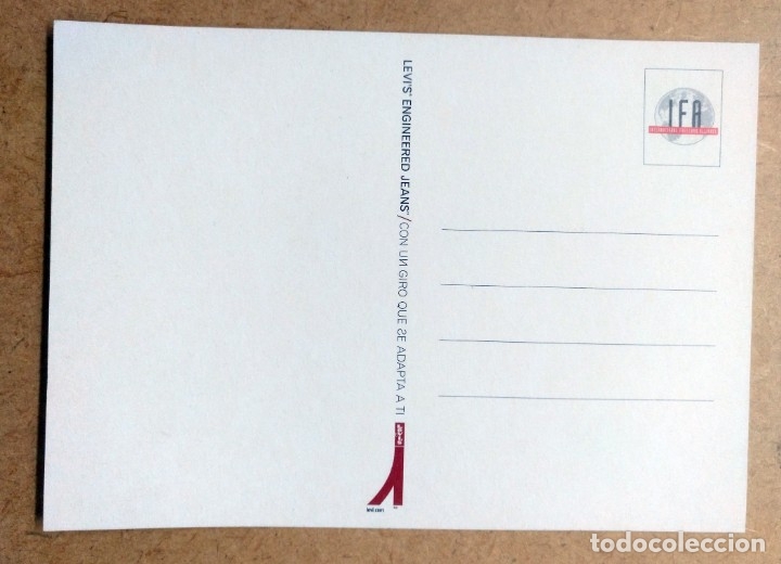 Postales: postal publicitaria levi&acute;s, levis - Foto 2