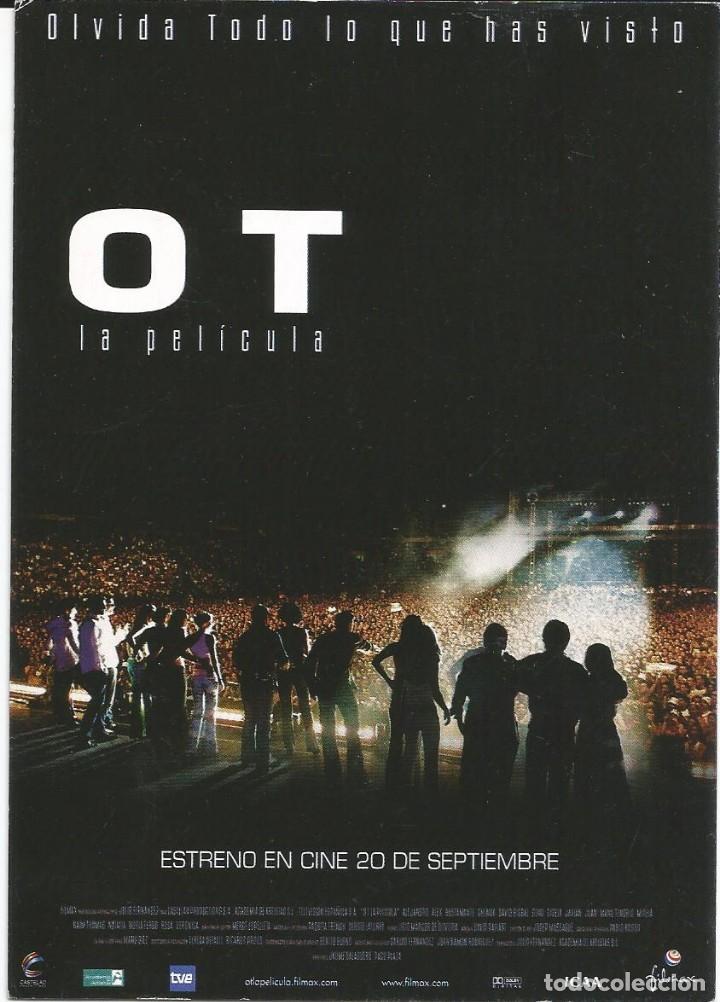 Postales: [POSTAL PUBLICITARIA] O.T. La pel&iacute;cula. Olvida todo lo que has visto (sin circular)