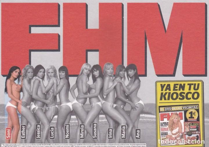 Postales: REVISTA FHM. VECINITAS - POSTAL - Foto 2