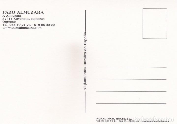 Postales: PAZO ALMUZARA. BOBOR&Aacute;S. (OURENSE) - Foto 2
