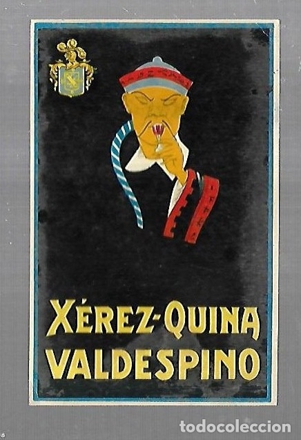 Postales: TARJETA POSTAL. PUBLICITARIA. XEREZ - QUINA. VALDESPINO.