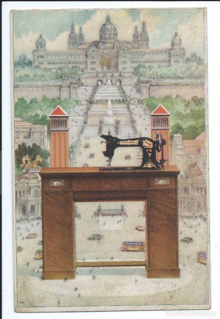 Postales: Postal publicitaria de la casa WERTHEIM - Foto 1
