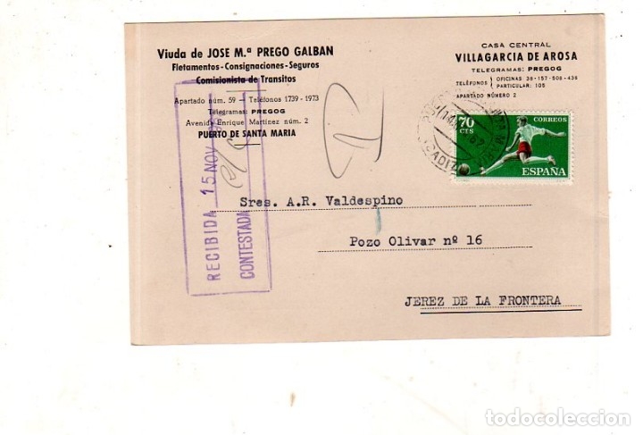 Postkarten: TARJETA POSTAL PUBLICITARIA.