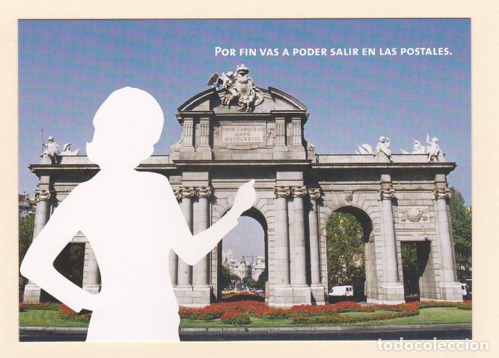 Postales: TELEFONICA MOVISTAR (2003) - PUERTA DE ALCALA. MADRID - Foto 1
