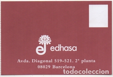 Postales: TARJETA POSTAL. RESPUESTA COMERCIAL. ED. EDHASA   P-RESP-175