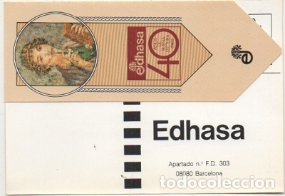 Postales: TARJETA POSTAL. RESPUESTA COMERCIAL. EDITORIAL EDHASA   P-RESP-220