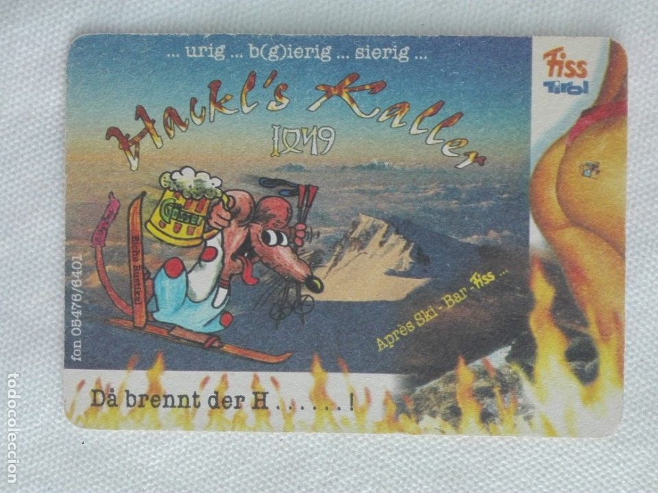 Postcards: POSTAL NUEVA / POSAVASOS - HECKL&rsquo;S KALLER / FISH AUSTRIA - CERVEZA RATON ESQUI MUJER SEXO