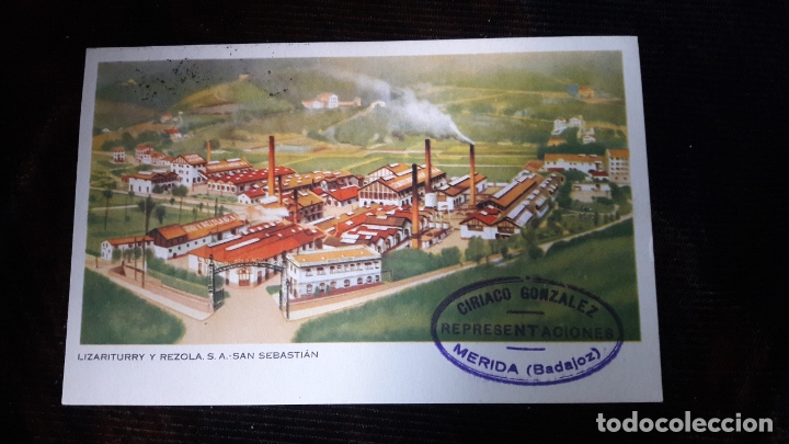 Postales: POSTAL PUBLICITARIA DE LIZARITURRY Y REZOLA, S.A.