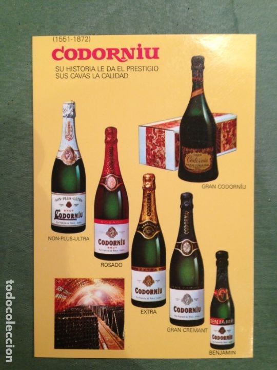 Postales: PUBLICIDAD CODORNIU - POSTAL - 1976 - - Foto 1