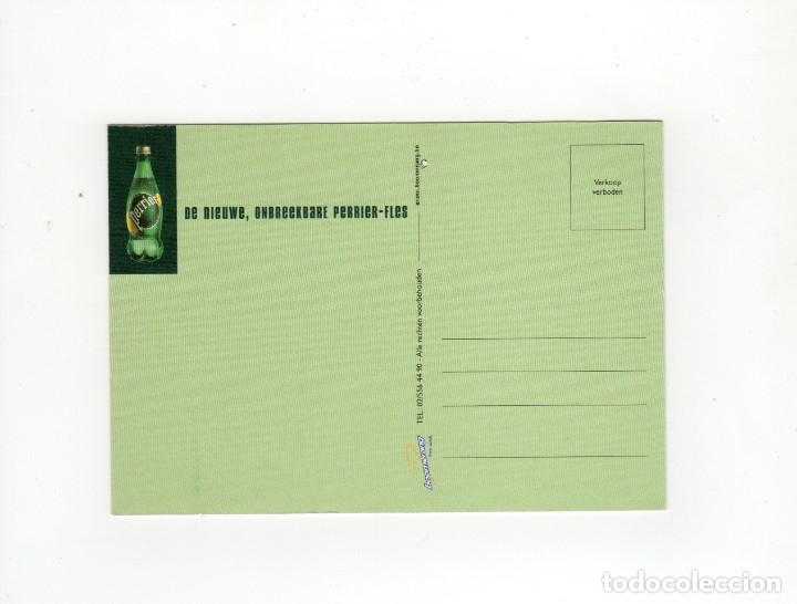 Postales: POSTAL - AGUA PERRIER - Foto 2