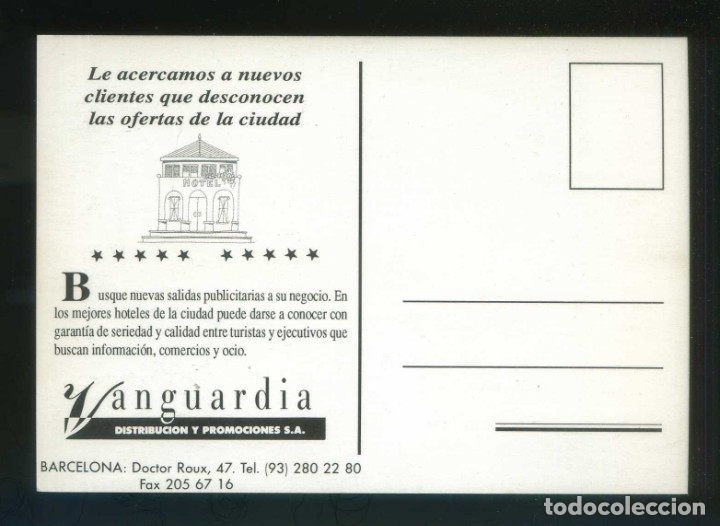 Postales: Barcelona. Publicdad *Vanguardia* Nueva. - Foto 2