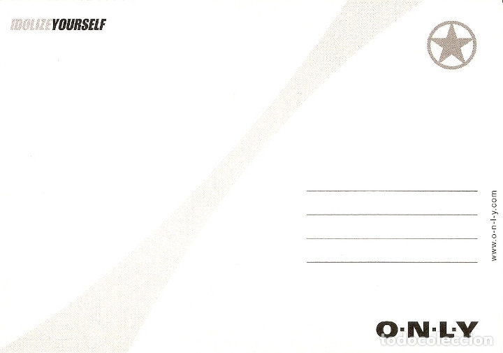 Postales: POSTAL O.N.L.Y. - IDOLIZE YOURSELF - Foto 2