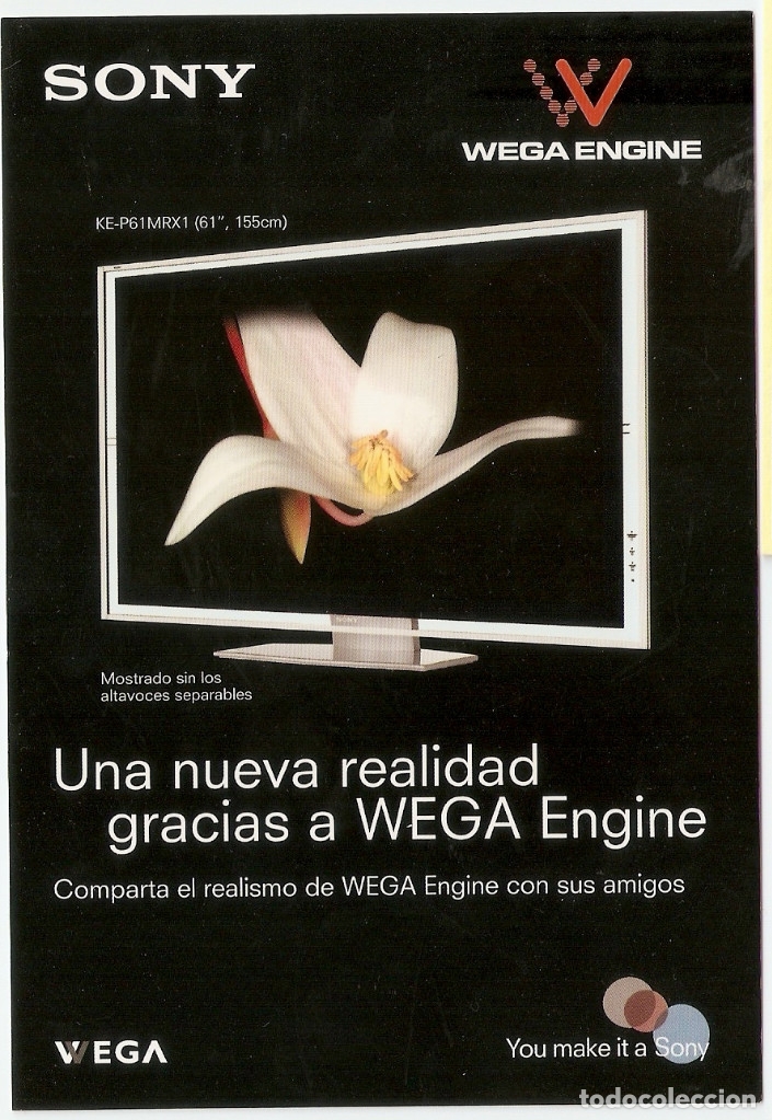 Postales: POSTAL PUBLICITARIA - SONY - Foto 1