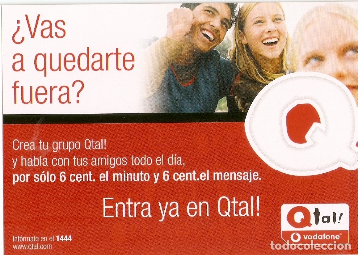 Postales: POSTAL PUBLICITARIA - VODAFONE - Foto 1