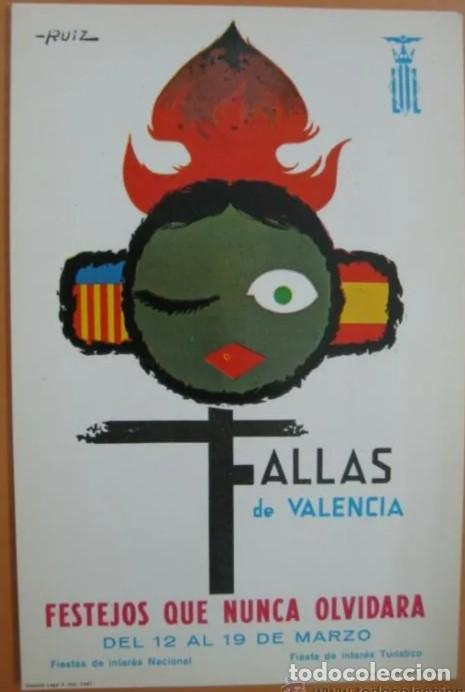 Postales: FALLAS VALENCIA 1967 - Foto 1