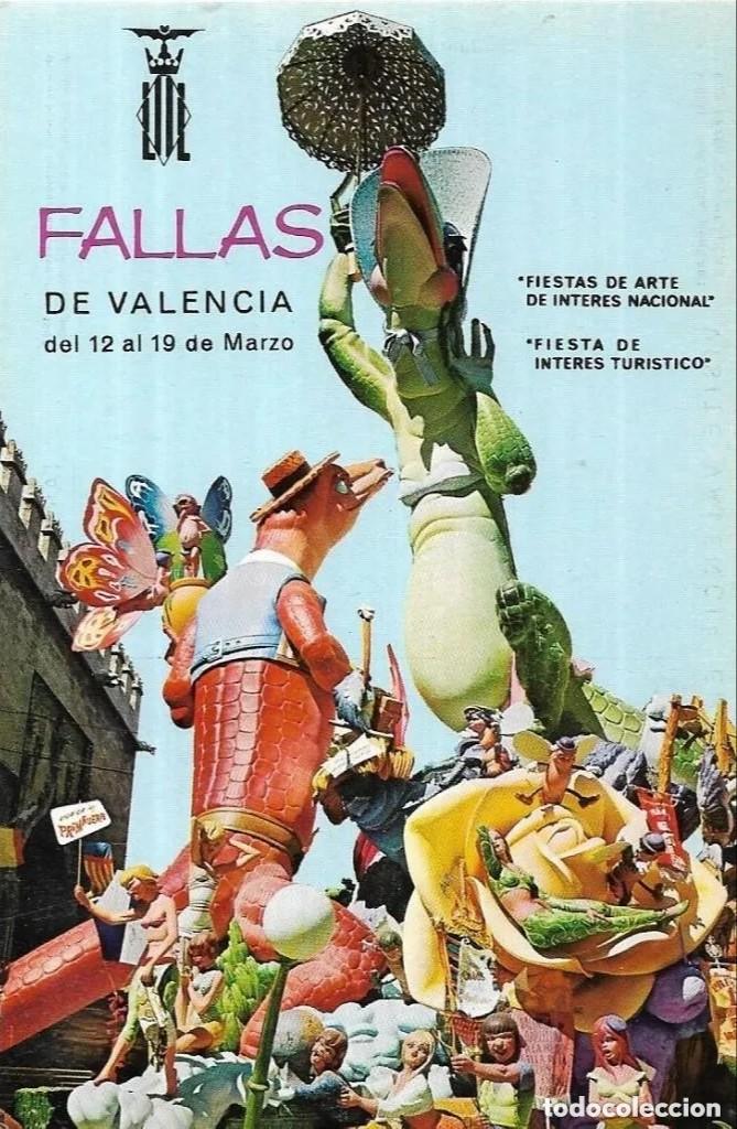 Postales: FALLAS VALENCIA 1970 - Foto 1