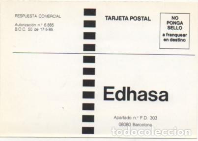 Postales: TARJETA POSTAL. RESPUESTA COMERCIAL. EDITORIAL EDHASA   P-RESP-412