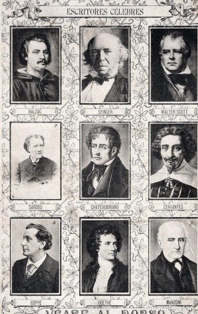 Postales: escritores celebres. dr. andreu - Foto 1
