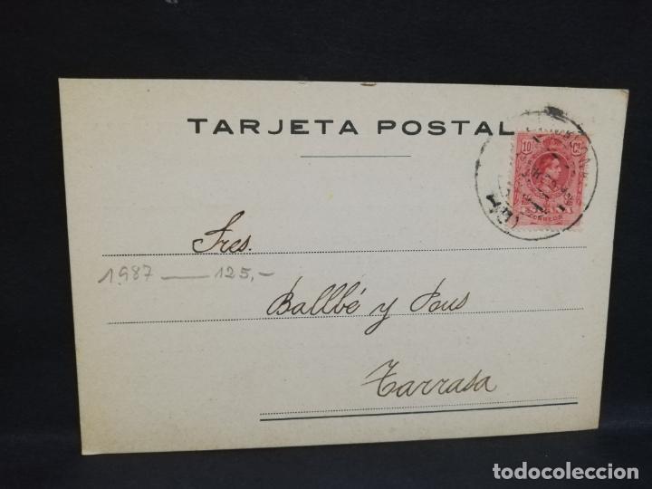 Postales: TARJETA POSTAL PUBLICITARIA. E. PALAU & C&ordm;. - Foto 2