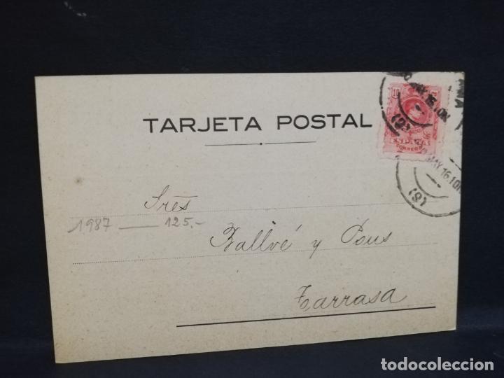 Postales: TARJETA POSTAL PUBLICITARIA. E. PALAU & C&ordm;. - Foto 2