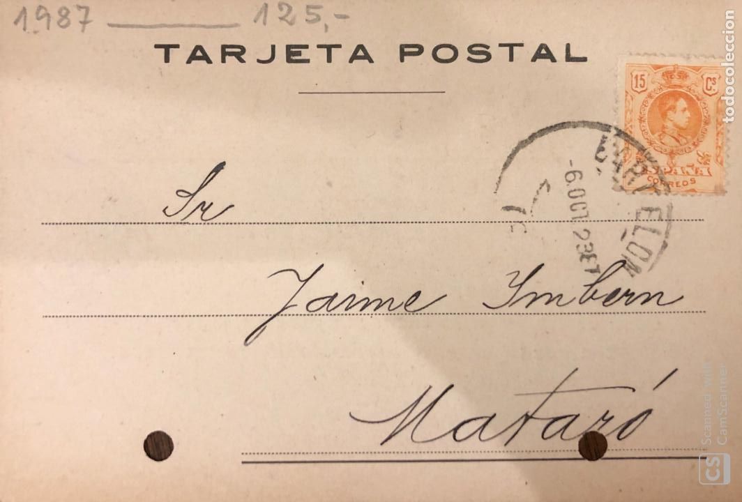 Postales: BARCELONA. E.PALAU & CO. 1923. VER DORSO - Foto 1