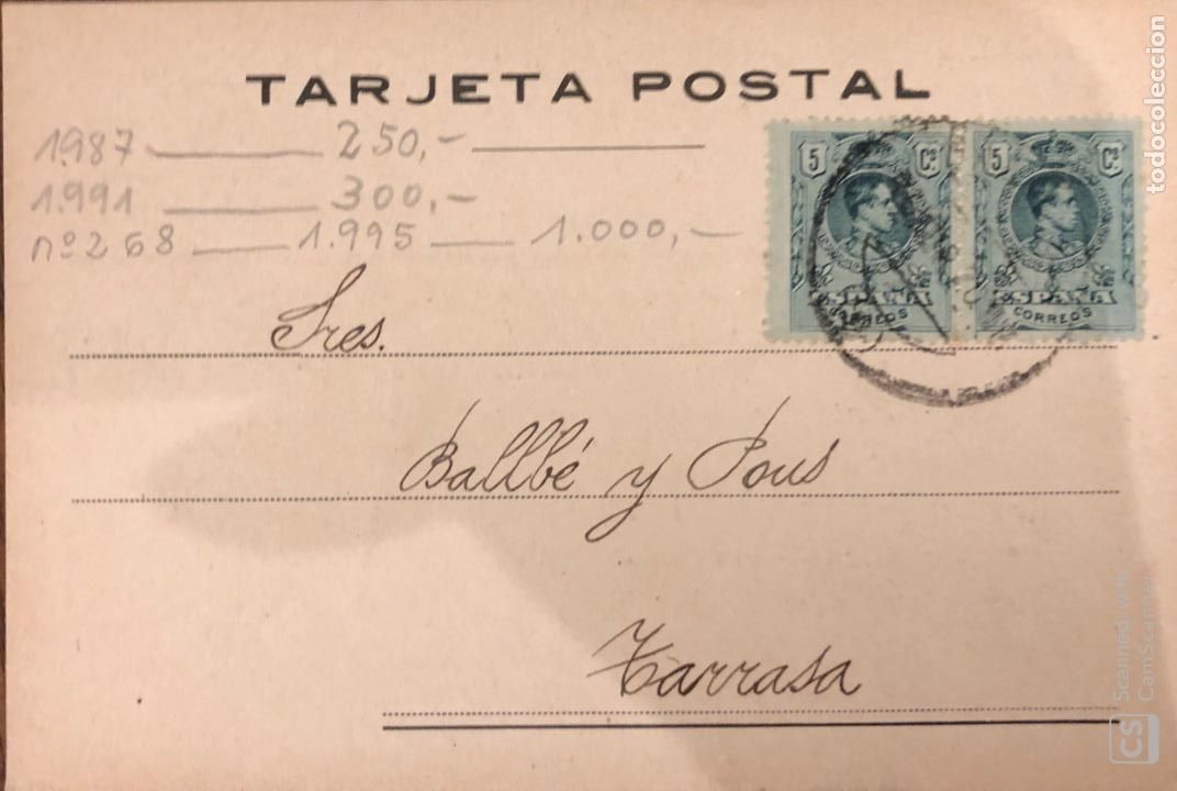 Postales: BARCELONA. E.PALAU & CO. 1920. VER DORSO - Foto 1