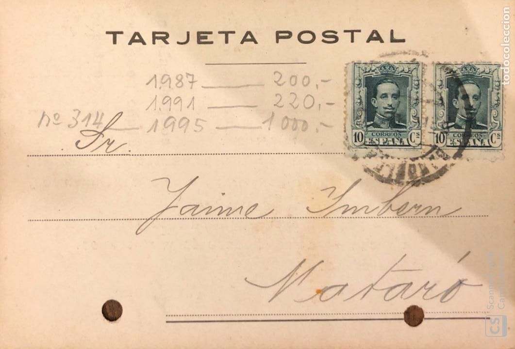 Postales: BARCELONA. PALAU & CO. 1925. VER DORSO. - Foto 1