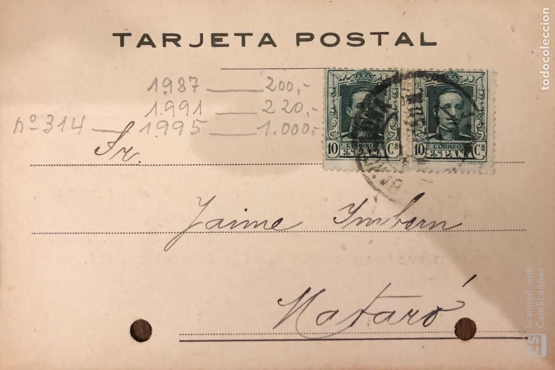 Postales: BARCELONA. PALAU & CO. 1925. VER DORSO. - Foto 1