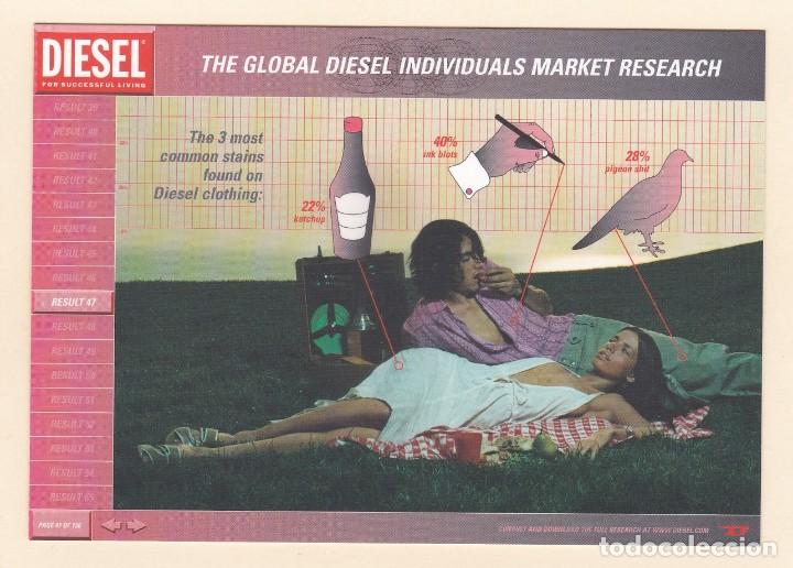 Postales: POSTAL DIESEL. MODA. MARCA DE ROPA - Foto 1
