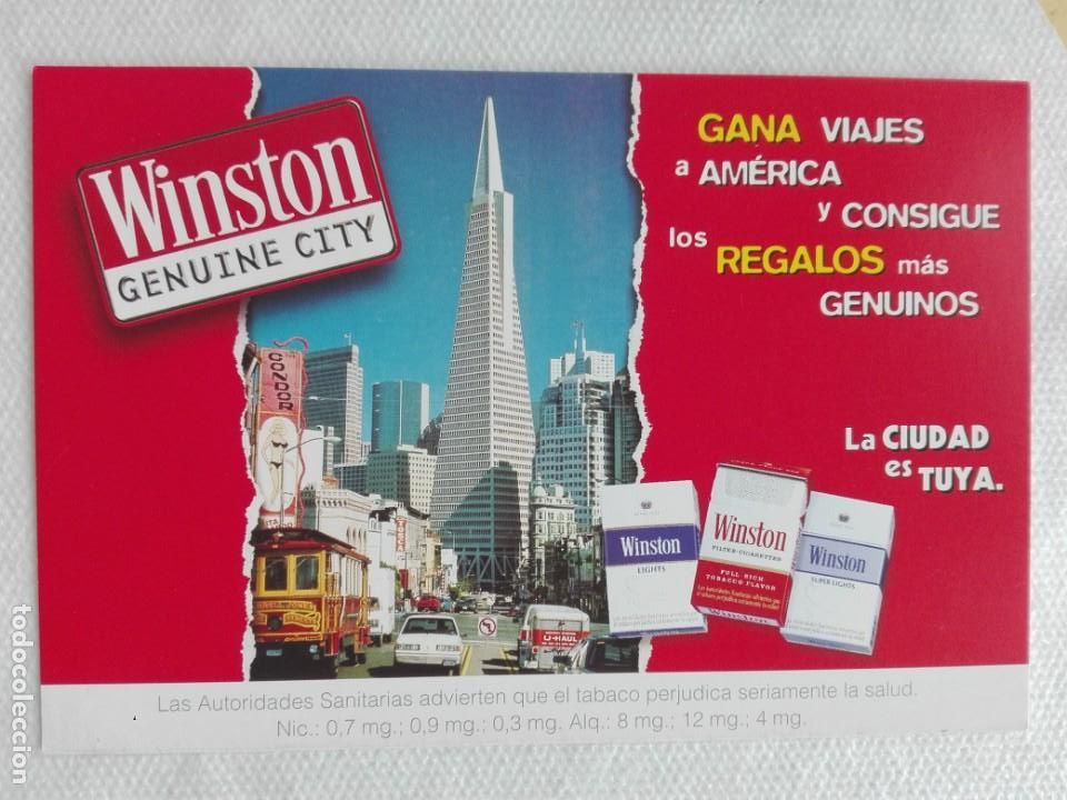 Postales: 876 POSTAL NUEVA - TABACO WINSTON - USA
