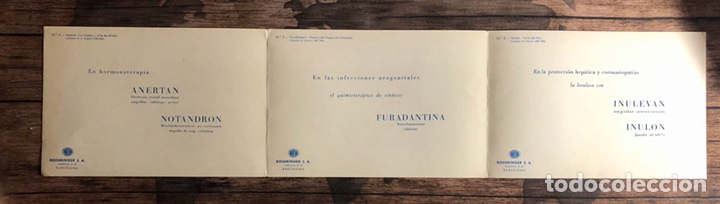 Postales: Tripicos de laboratorios boehringer. - Foto 5