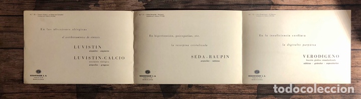 Postales: Tripicos de laboratorios boehringer. - Foto 9