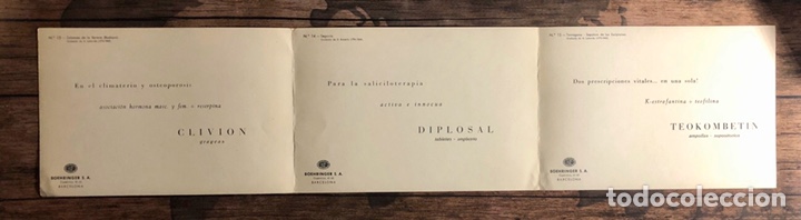 Postales: Tripicos de laboratorios boehringer. - Foto 11