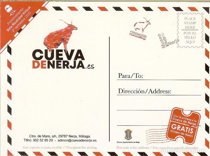 Postales: POSTAL - CUEVA DE NERJA (M&Aacute;LAGA) - Foto 2
