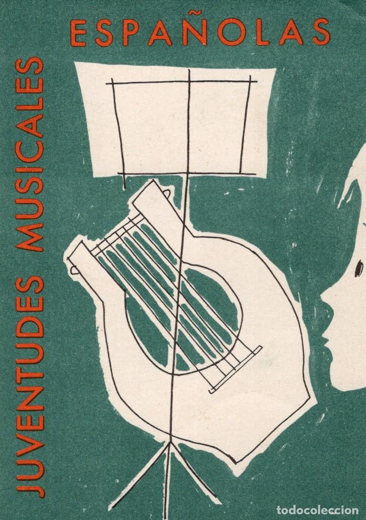 Postales: juventudes musicales espa&ntilde;olas. cesc - Foto 1