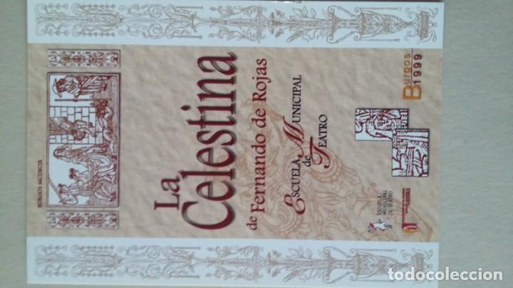 Postales: Postal La Celestina Escuela de Teatro Burgos 1999