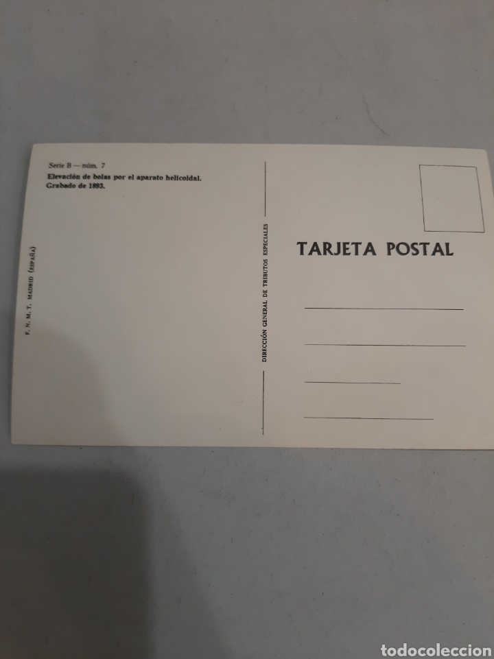 Postales: 1893 elevaci&oacute;n bolas Fnmt - Foto 2
