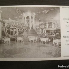 Postales: MURRAY'S ROMAN GARDENS-REVOLVING DANCE FLOOR-POSTAL PUBLICIDAD ANTIGUA-(67.914). Lote 194731372