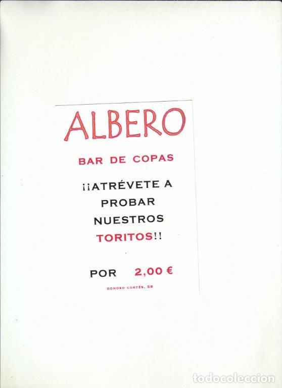 Postales: POSTALFREE. POSTAL ALBERO. BAR DE COPAS. - Foto 1