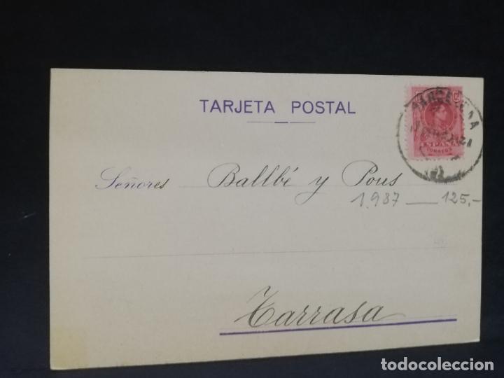 Postales: TARJETA POSTAL PUBLICITARIA. MOLINA, MU&Ntilde;OZ & CO. - Foto 2