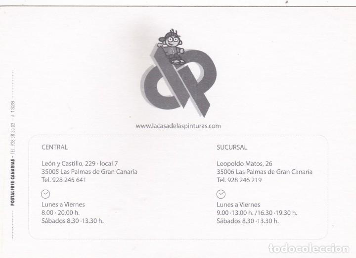Postales: POSTAL LA CASA DE LAS PINTURAS - NARANJA - POSTALFREE - Foto 2