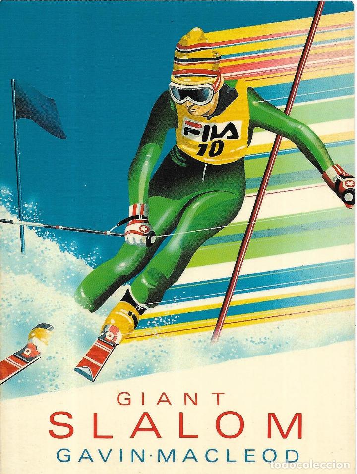 Postales: == PN525 - POSTAL - GIANT SLALOM - GAVIN-MACLEOD - Foto 1