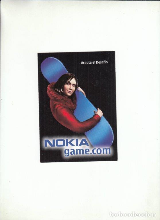 Postales: POSTAL NOKIA GAME.COM. ACEPTA EL DESAFIO. - Foto 1