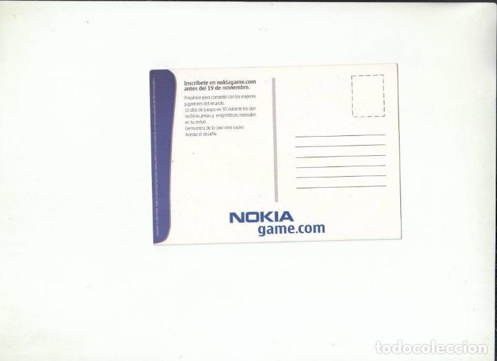 Postales: POSTAL NOKIA GAME.COM. ACEPTA EL DESAFIO. - Foto 2